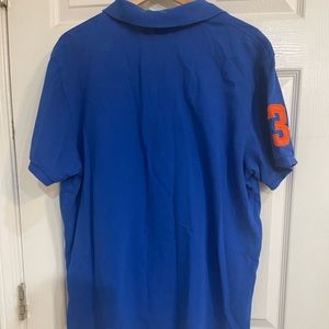 Men’s Blue XL Custom fit Polo shirt